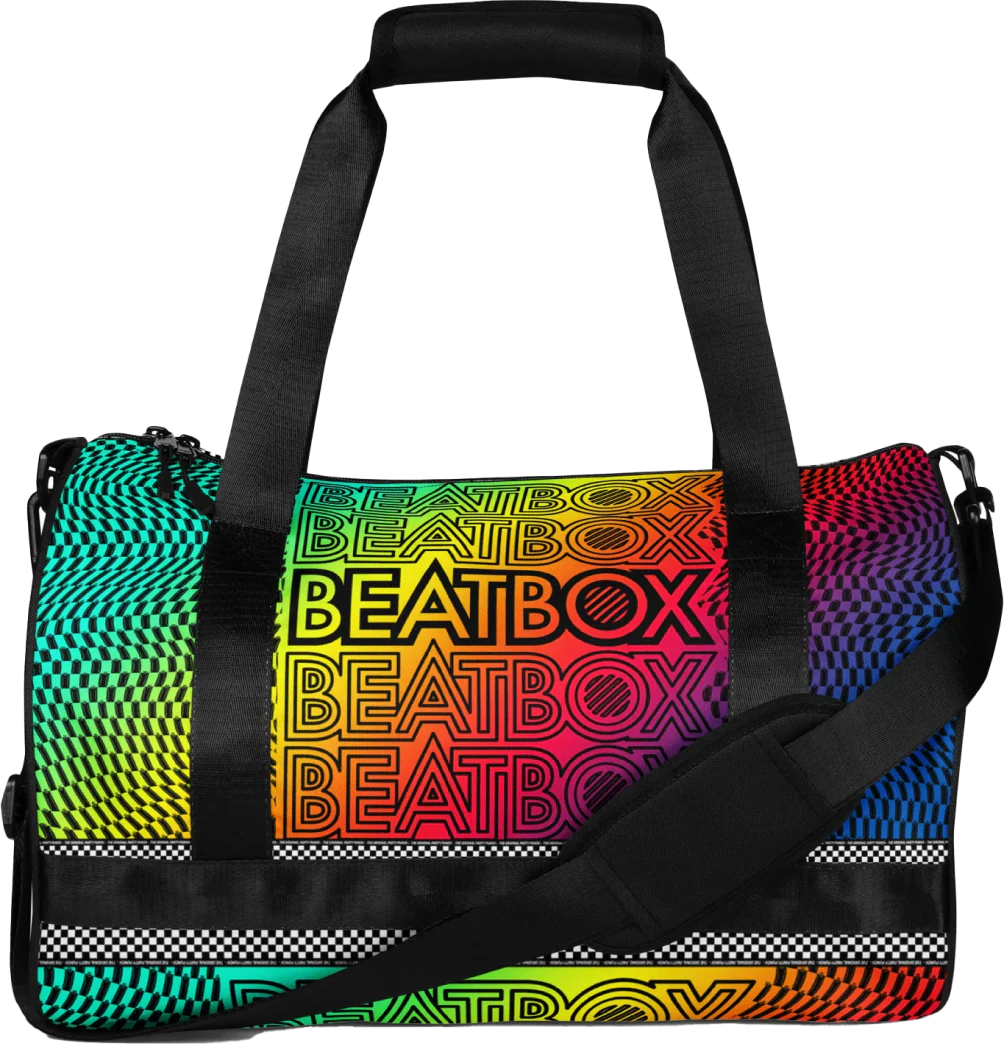 All-over print gym bag