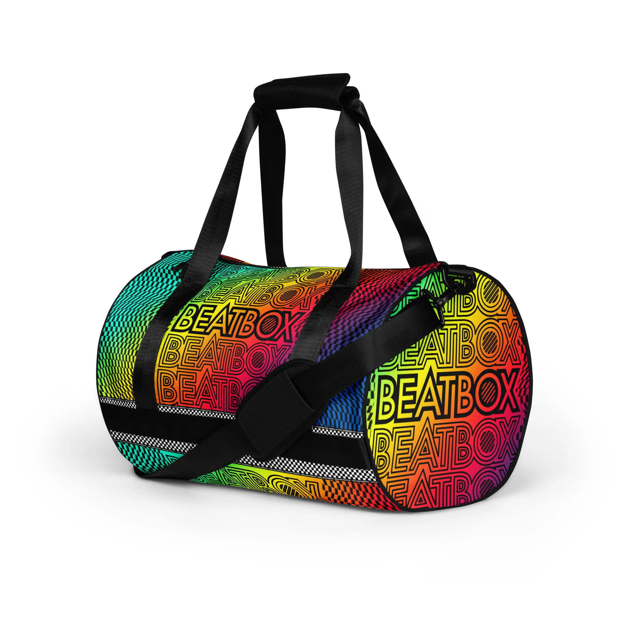 All-over print gym bag