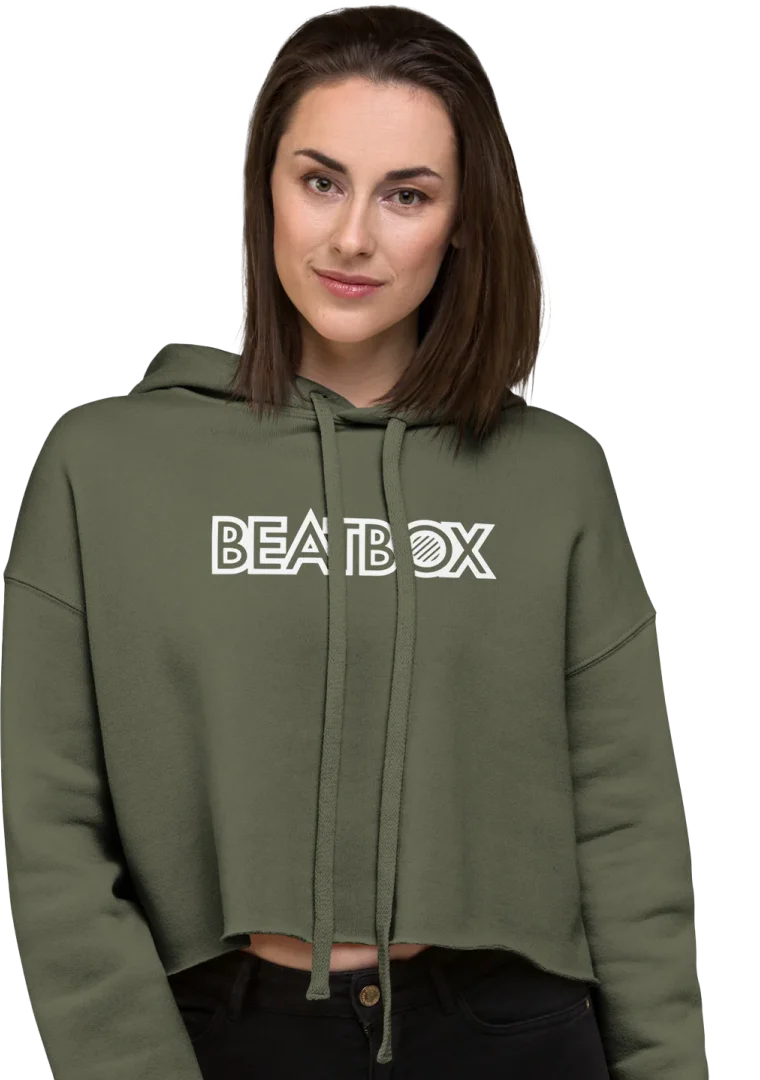 BeatBox Crop Hoodie