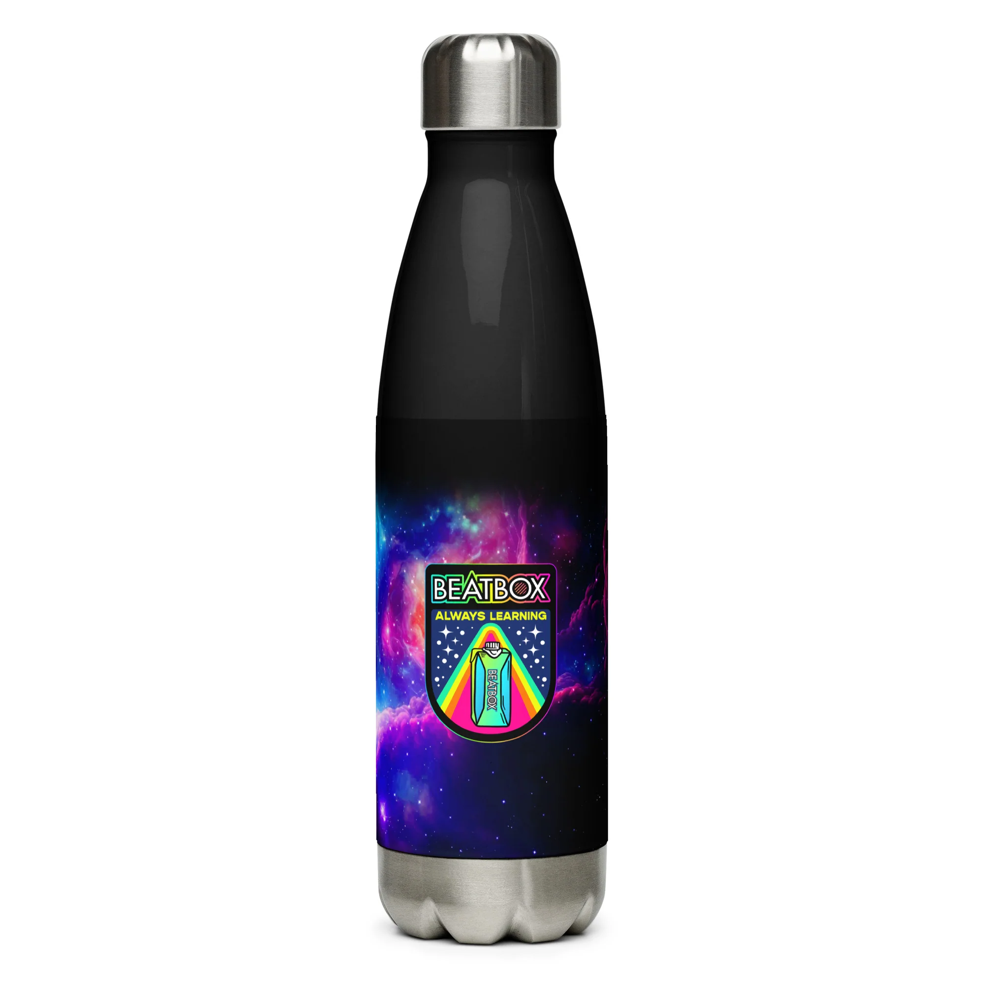 Always Learning Stainless steel water bottle